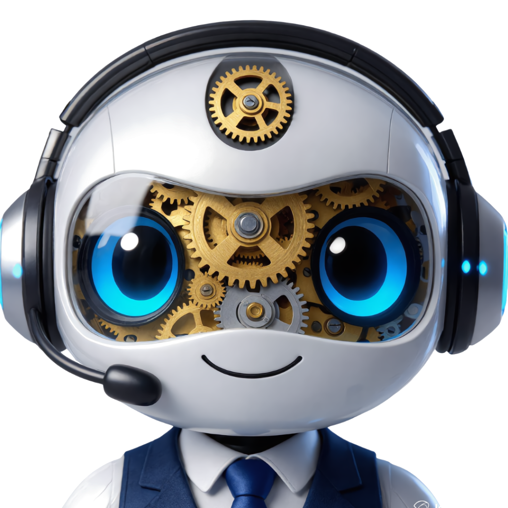 Deal Support robot mascot